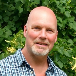 Greg Jeffery Diagnosed On September 28, 2022 with male breast cancer, pictured now as a male breast cancer survivor