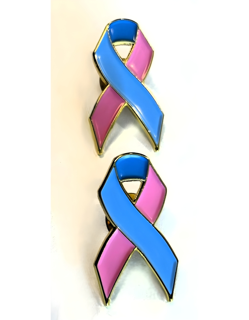 THE BOTTONI PROJECT Canadian male breast cancer pin (July 2023)