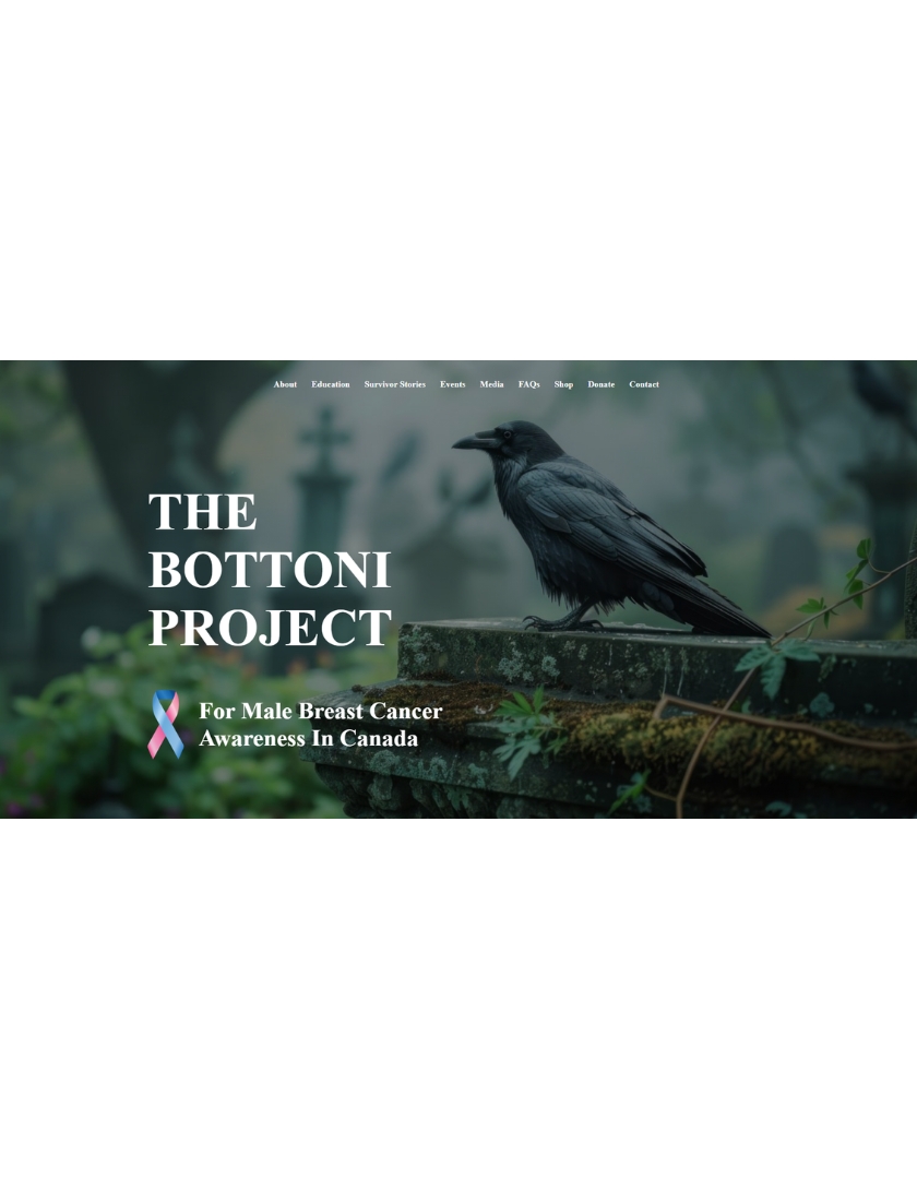 THE BOTTONI PROJECT website (May 2025)
